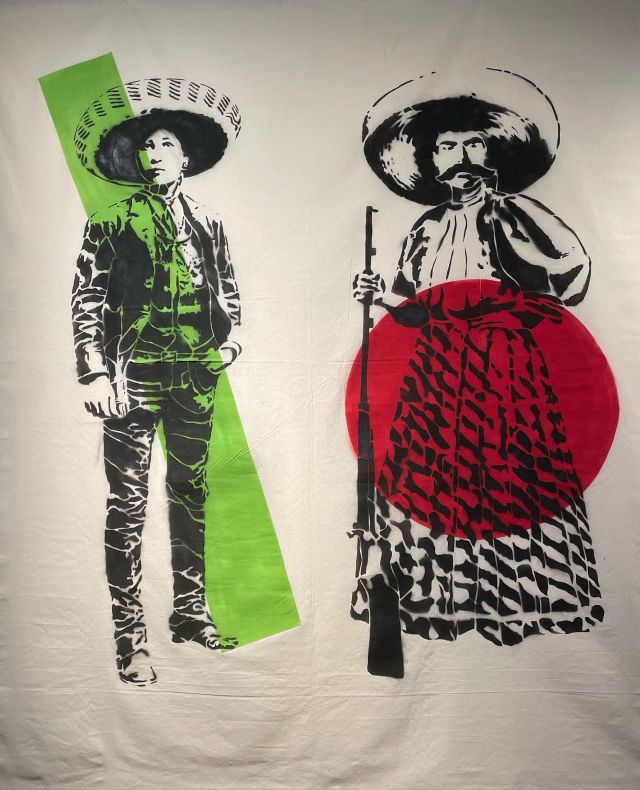 🟣 En el marco del @mica.cultura de Argentina con México como país invitado de honor, el @munaemexico ofrece la muestra « Zapata vivo a través de la gráfica contemporánea » en el @elcckirchner (Buenos Aires) hasta el 26 de junio.
Con la curaduría de @payanstoupignan, se exhiben distintas piezas que recrean la imagen del « Caudillo del Sur » en un universo gráfico que hace referencia a las luchas por la equidad, la inclusión, la justicia, y las revoluciones más actuales: la pugna por la equidad de género y la defensa de la tierra.

🟢 Dans le cadre de @mica.cultura d'Argentine, étant le Mexique l’invité d'honneur, le @munaemexico propose l'exposition « Zapata vivant à travers le graphisme contemporain » au @elcckirchner (Buenos Aires) jusqu'au 26 juin.
Sous le commissariat de @payanstoupignan, sont exposées différentes pièces qui recréent l'image du « Caudillo del Sur » dans un univers graphique qui fait référence aux luttes pour l'égalité, l'inclusion, la justice, et aux révolutions les plus actuelles : la lutte pour l'égalité des genres et la défense de la terre.

🟡 In the context of @mica.cultura of Argentina, with Mexico as guest of honour, the @munaemexico offers the exhibition « Zapata alive through contemporary graphics » at the @elcckirchner (Buenos Aires) until 26 June.
Curated by @payanstoupignan, different pieces are exhibited that recreate the image of the « Caudillo del Sur » in a graphic universe that refers to the struggles for equality, inclusion, justice, and the most current revolutions: the struggle for gender equality and the protection of the land.
.
.
.
#culturacinc #cinc #vivazapata #artesgraficas #contemporarygraphic #graphismecontemporain #mexico #mica